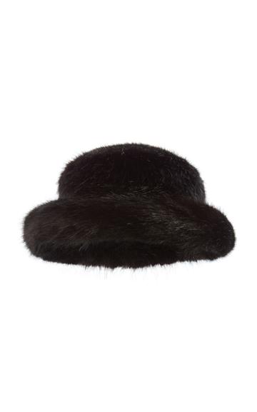 Emma Brewin Classic Faux Fur Bucket Hat
