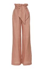 Johanna Ortiz Ancient Moon Wide-leg Linen Pants