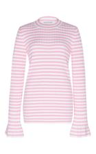 Marco De Vincenzo Striped Knit Rib Jumper
