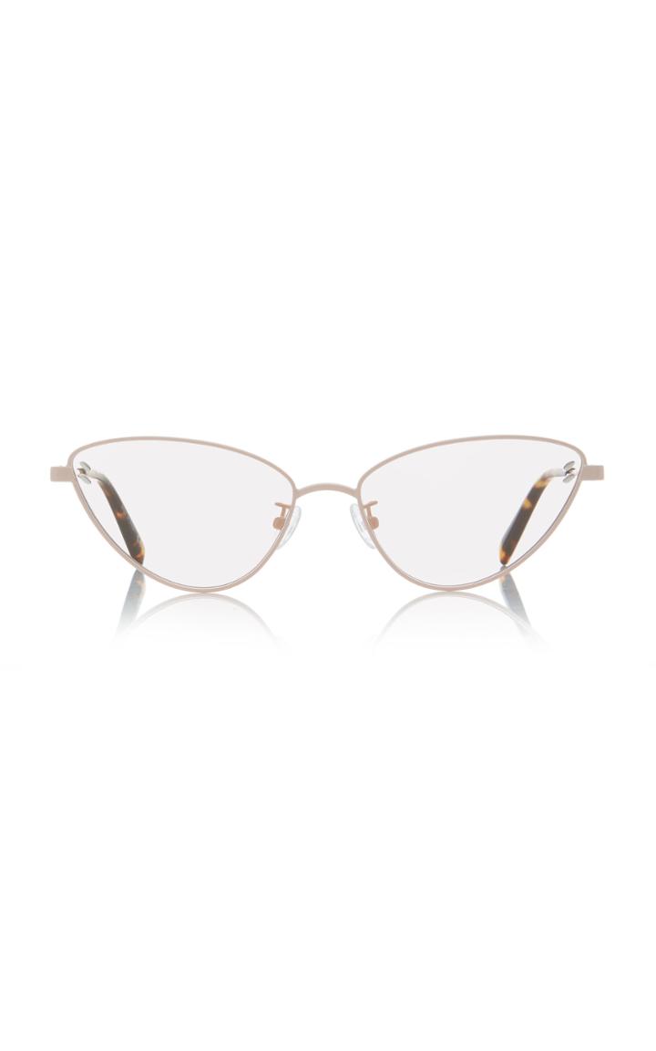 Moda Operandi Stella Mccartney Sunglasses Cat-eye Gold-tone Sunglasses
