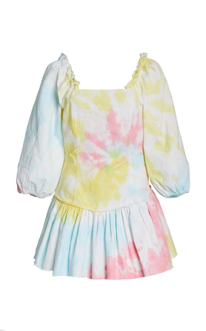 Moda Operandi Loveshackfancy Chai Denim Dress