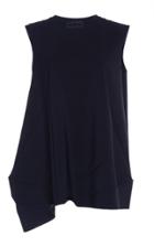 Paskal Sleeveless Asymmetrical Top