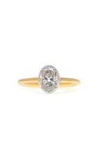 Jessica Mccormack Oval Button Back Ring
