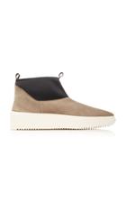 Fear Of God Polar Wolf Leather And Neoprene Boots