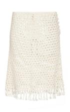 Marysia Crochet-knit Mini Skirt