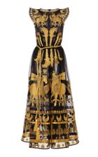 Yuliya Magdych Day Spring Horse Organza Dress