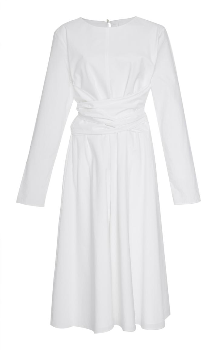 Merlette Kiakora Belted Cotton Dress