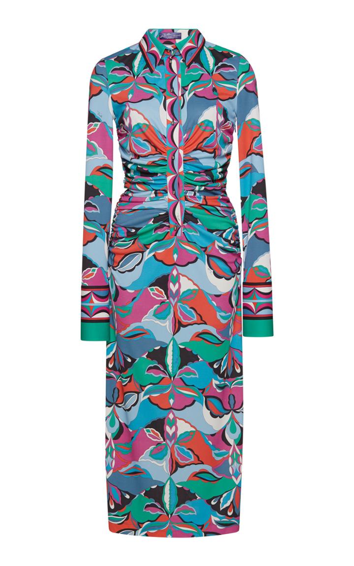 Emilio Pucci Printed Shirt Dress