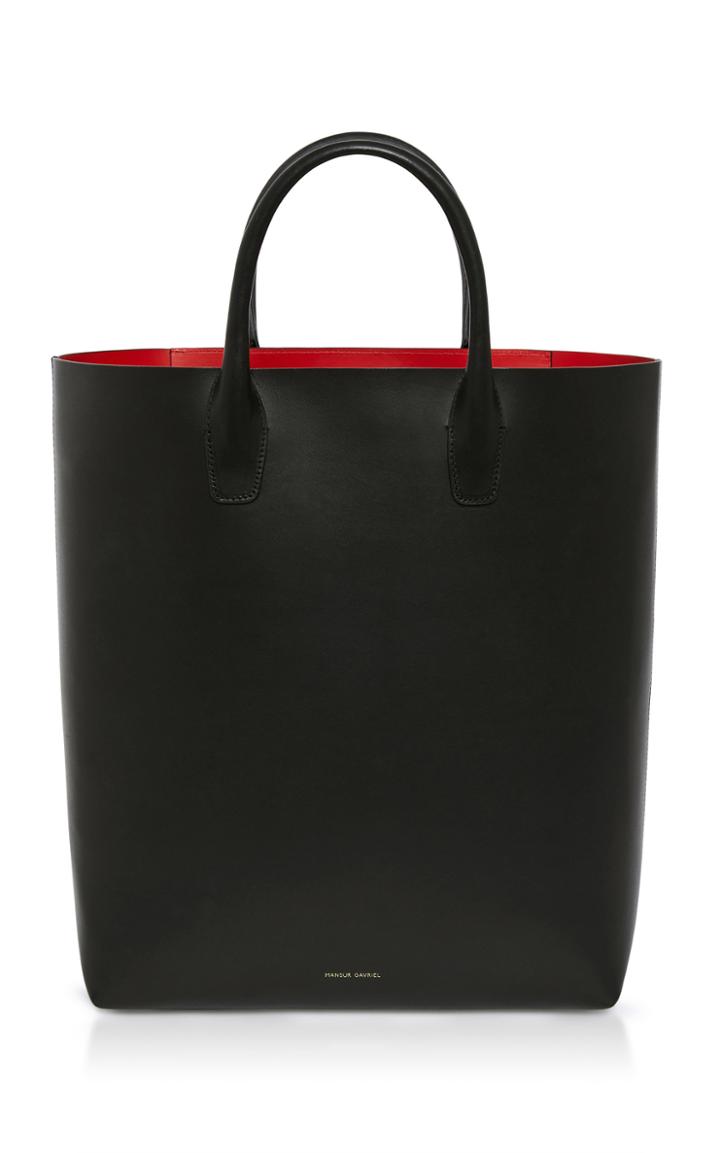 Mansur Gavriel North South Vegetable-tanned Leather Tote