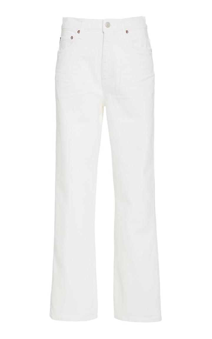 Agolde Pinch Waist High-rise Flared Jeans