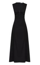 Moda Operandi Anna Quan Verner Cutout Wool Maxi Dress