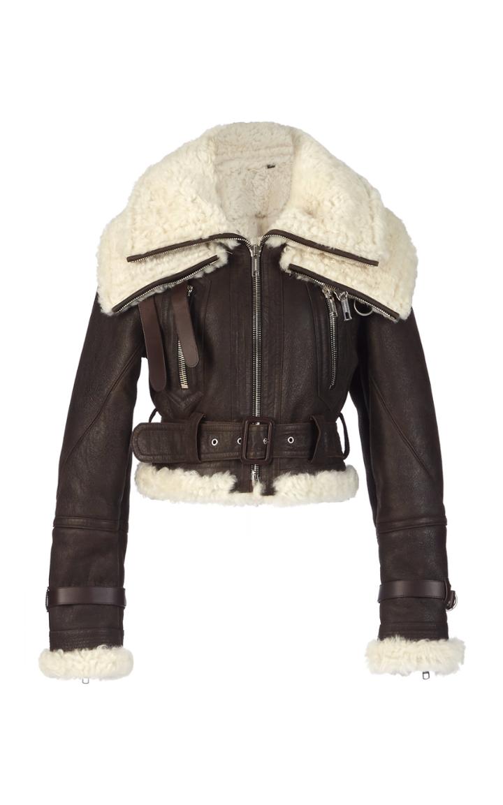 Burberry Shearling Aviator