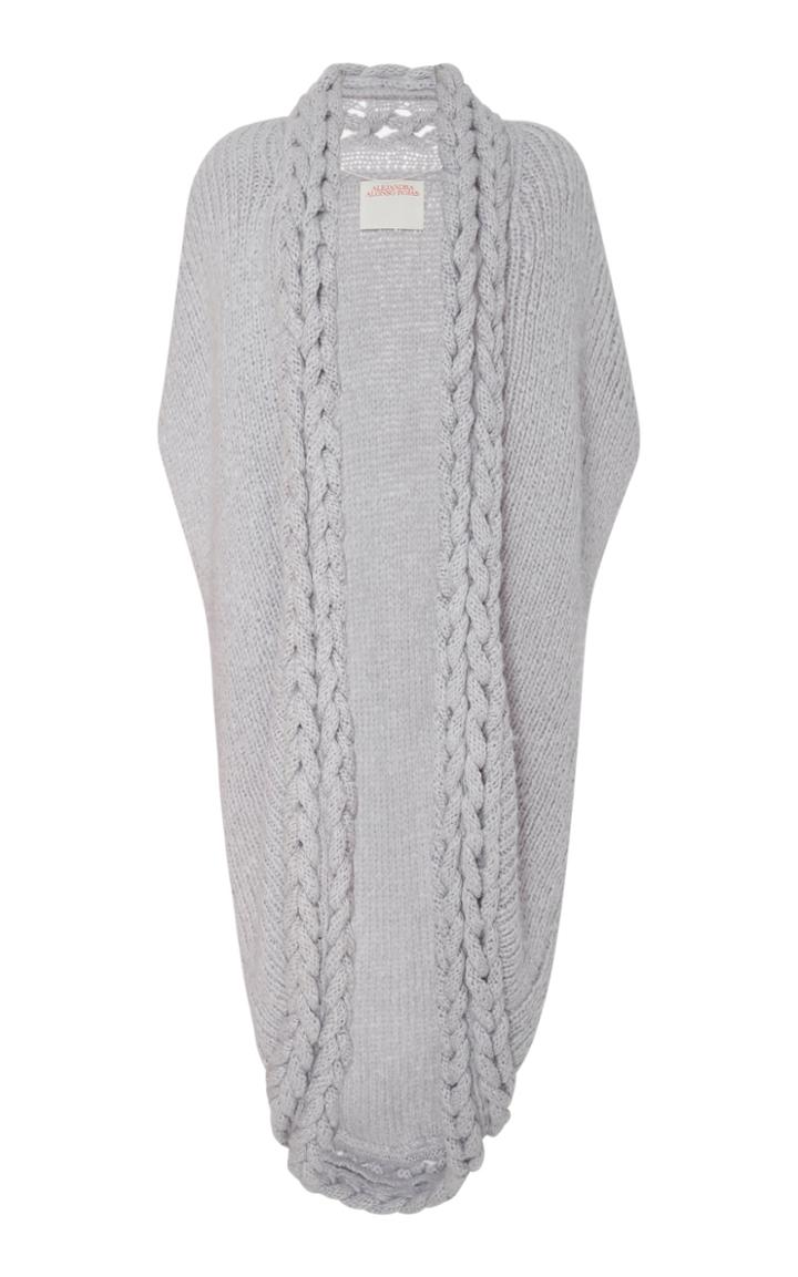 Alejandra Alonso Rojas Camino Elongated Hand Knit Cardigan