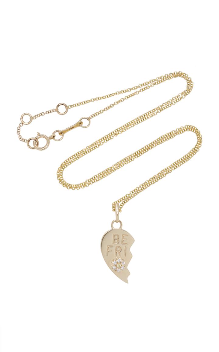 The Last Line Rainbow Best Friend Heart And Flower Pendants