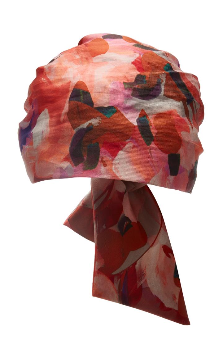 Eugenia Kim Gigi Printed Satin Scarf
