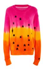 The Elder Statesman Regular Intarsia Star Cashmere Sweater