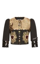 Dolce & Gabbana Embellished Cropped Jacket
