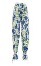 Moda Operandi Salvatore Ferragamo Printed High-rise Cotton Pants Size: 38