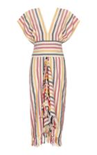 Moda Operandi Escvdo Tristana Handwoven Cotton Dress