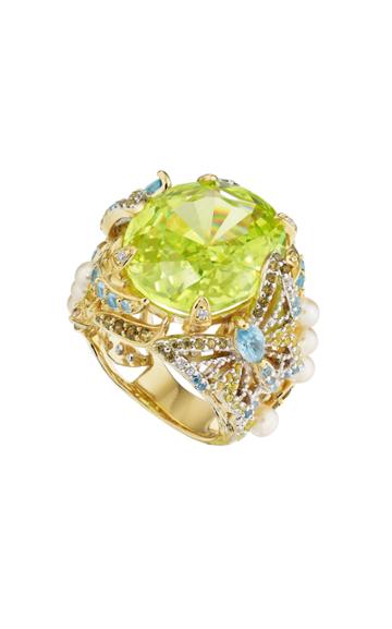 Moda Operandi Anabela Chan 18k Gold & White Gold Lemon Swallowtail Ring