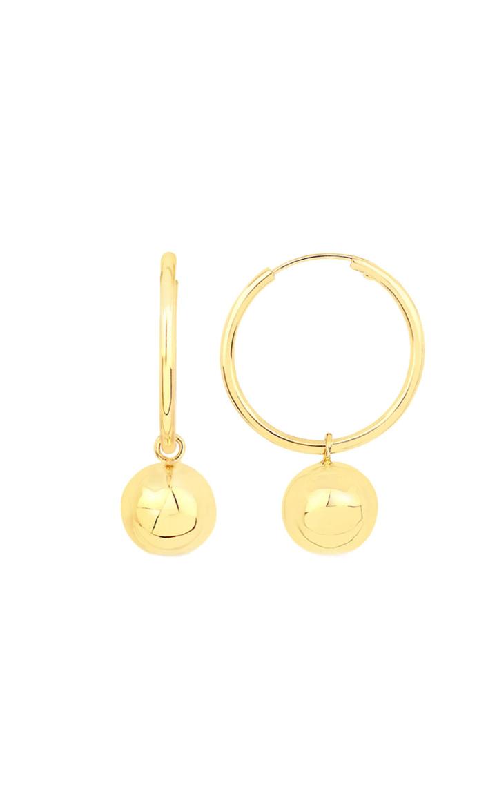 Moda Operandi Flash Jewellery Disco 14k Vermeil Hoop Earrings