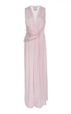 Acler Doheny Ruched-waist Wide-leg Jumpsuit