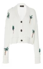 Alanui Palm Tree Embroidered Cardigan