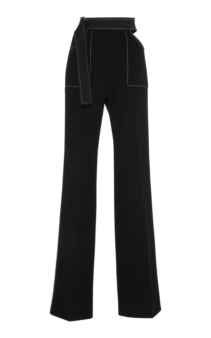 David Koma Waistband Cut-out Trousers