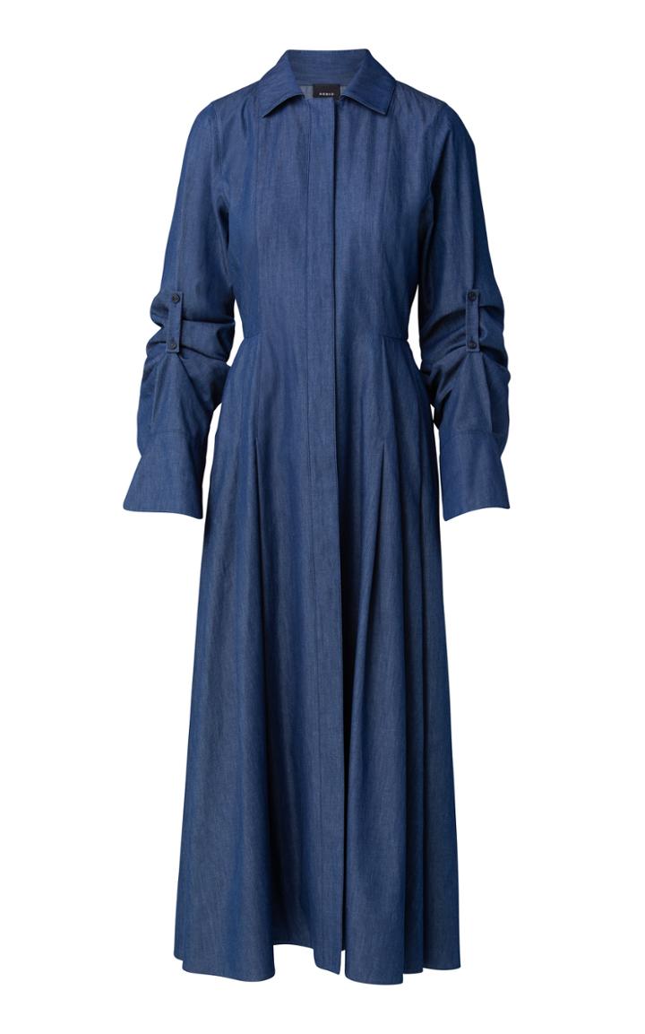 Moda Operandi Akris Belted Cotton-poplin Dress