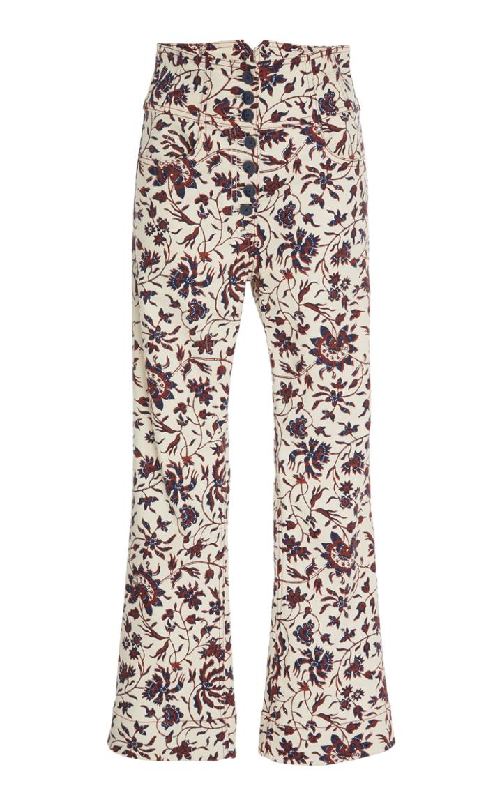 Ulla Johnson Ellis Floral Jean