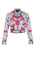 Versace Stud Embellished Jacket