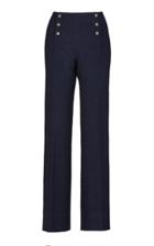 Giuliva Heritage Collection Sailor Linen Cotton Blend Trousers