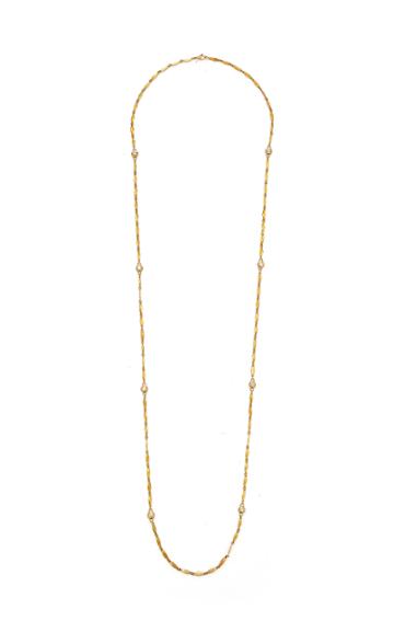 Goshwara Gossip 18k Yellow Gold And Diamond Chain Necklace