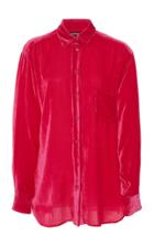Sies Marjan Sander Collared Corduroy Silk-cotton Shirt