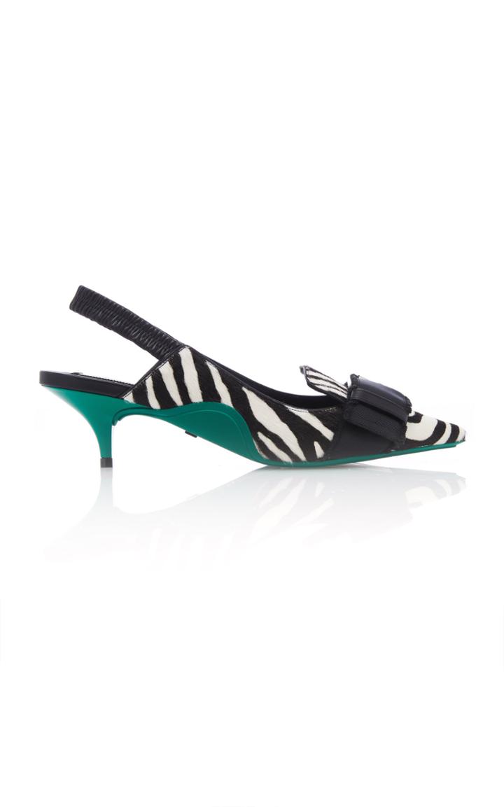 N 21 N&deg;21 Zebra Slingback