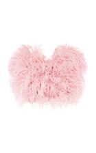Attico Feather-embroidered Top