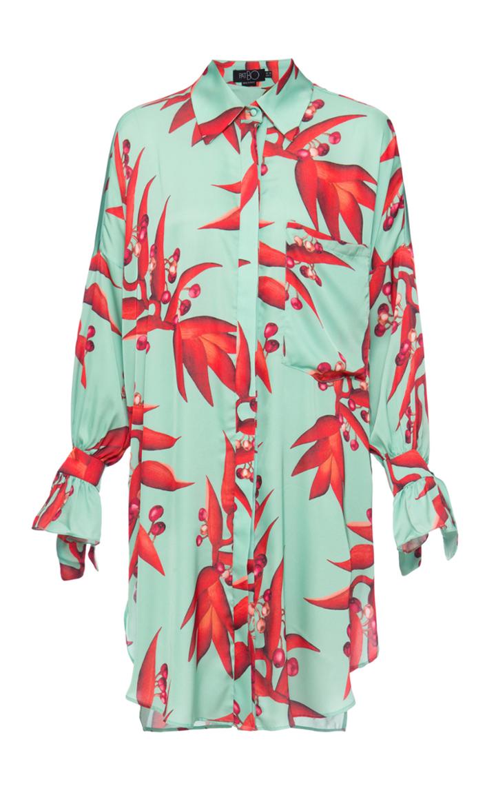 Moda Operandi Patbo Button-front Tunic Top Size: S