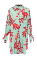 Moda Operandi Patbo Button-front Tunic Top Size: S
