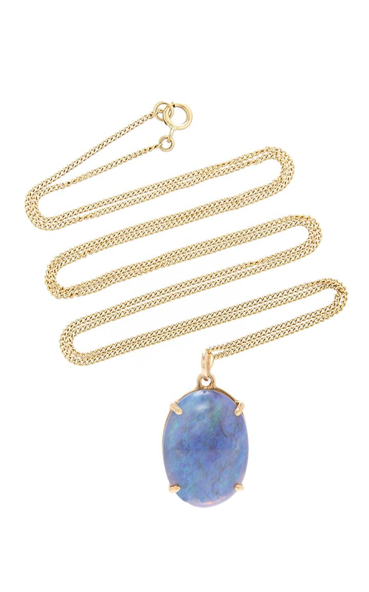 Wwake One-of-a-kind Large Opal Pendant Necklace