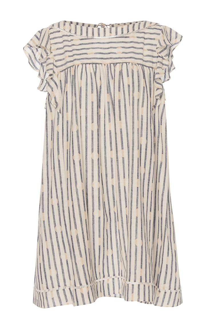 Whit Calla Ruffled Cap Sleeve Mini Dress