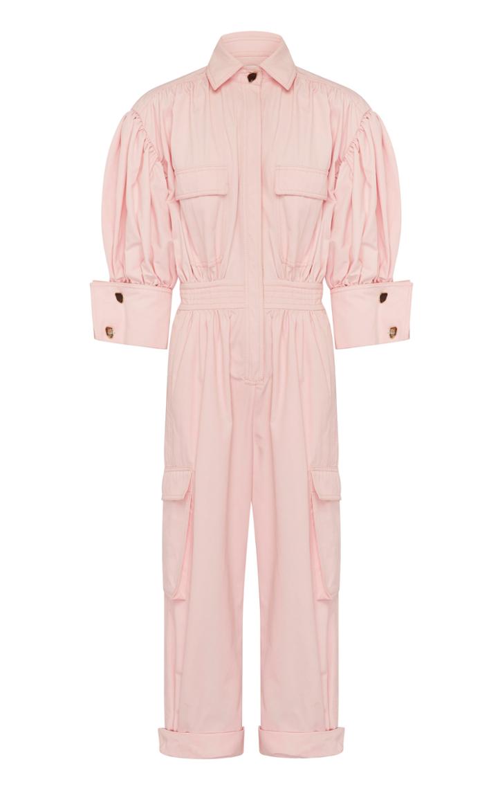 Moda Operandi Aje Oneness Crepe Utility Jumpsuit