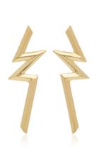 Ralph Masri 18k Gold Bolt Earring