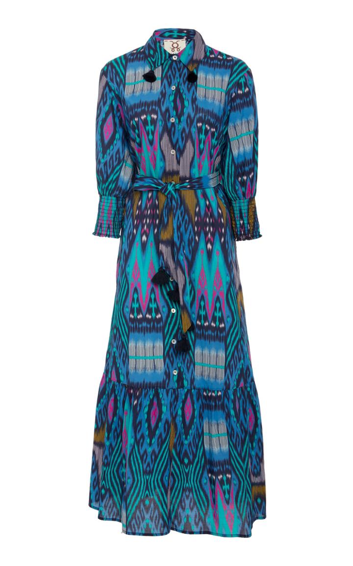 Figue Indiana Belted Cotton Dress