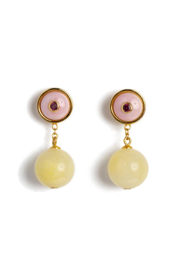 Moda Operandi Lizzie Fortunato Conch Yolo Earrings