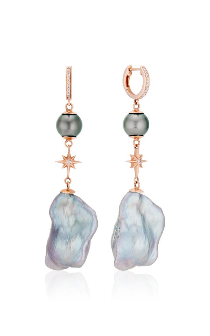 Moda Operandi Marlo Laz Baroque Elixir Pearl Earrings