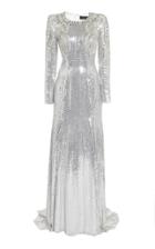 Moda Operandi Jenny Packham Valenti Crystal-embellished Sequined Gown