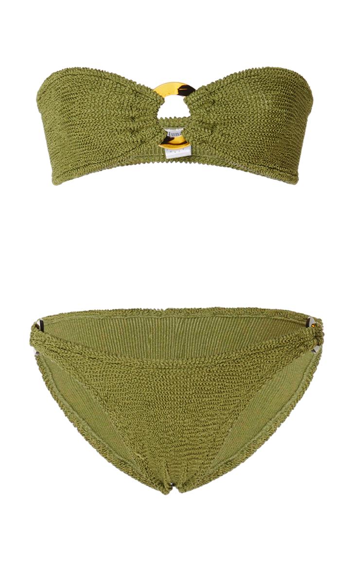 Moda Operandi Hunza G Gloria Seersucker Bikini