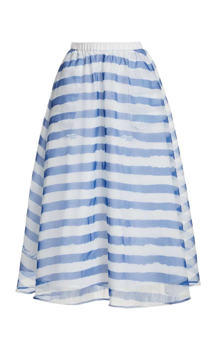 Moda Operandi Staud Mattia Crepe Organza Skirt