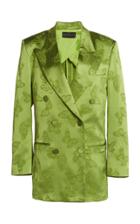 Moda Operandi Dundas Butterfly Jacquard Double-breasted Blazer