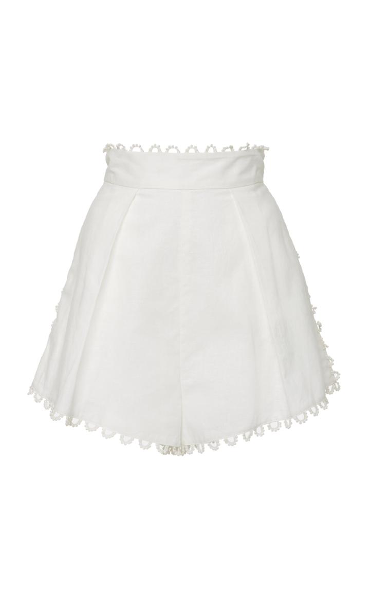 Zimmermann Melody High Waist Shorts